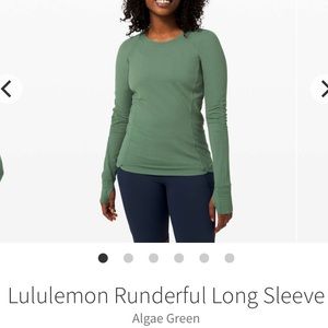 Lululemon Runderful long sleeve sz 10